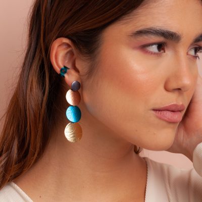 Aretes Monedas Colors