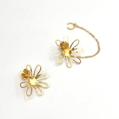 Aretes Flor Gazania